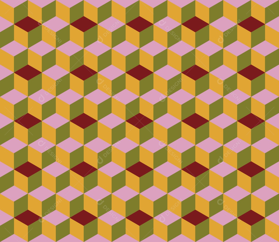 Padrão Geométrico Vetor EPS