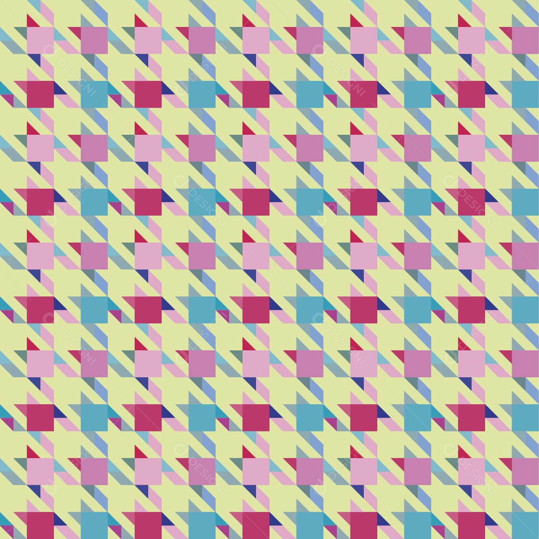 Padrão Houndstooth Vetor EPS