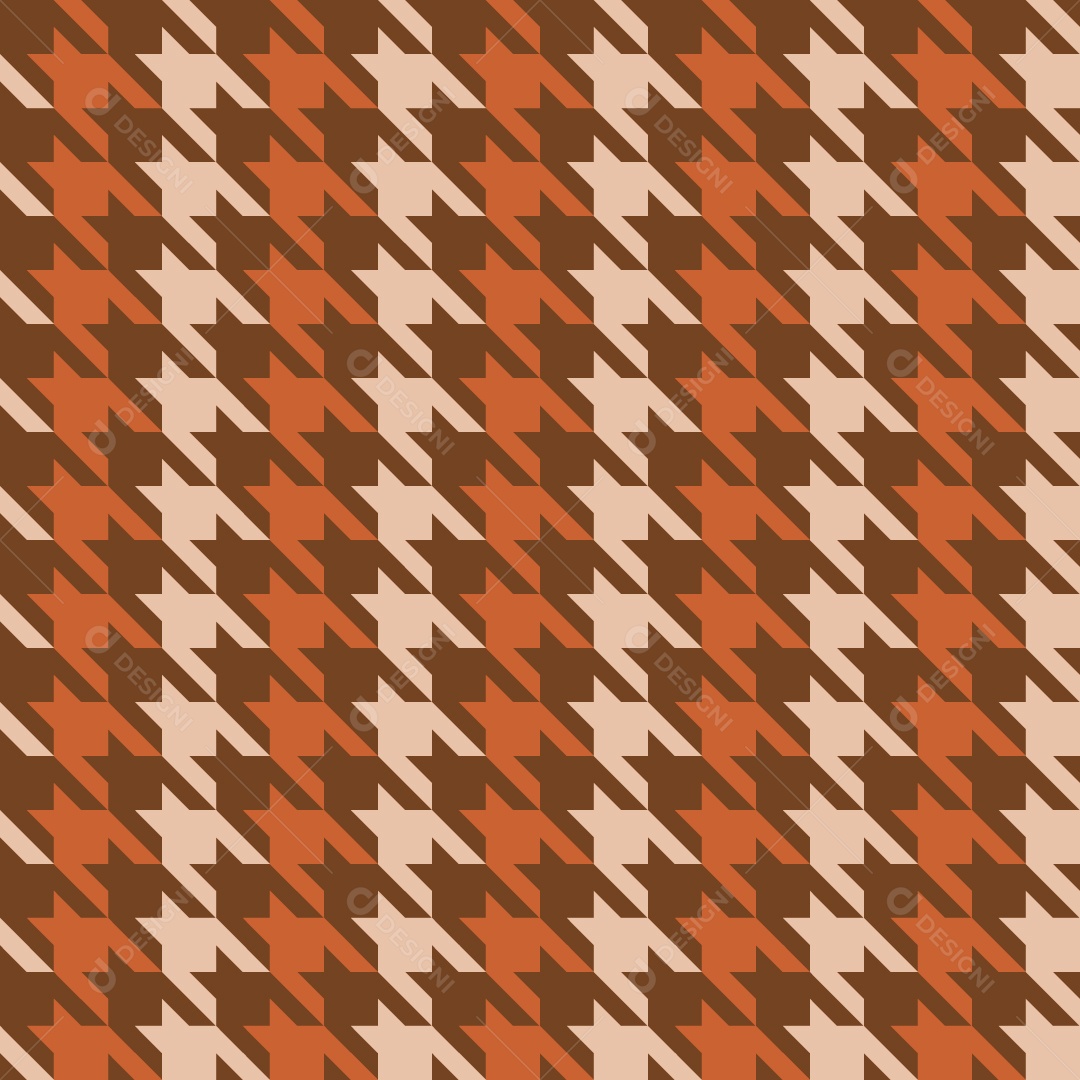 Padrão de Houndstooth Vetor EPS