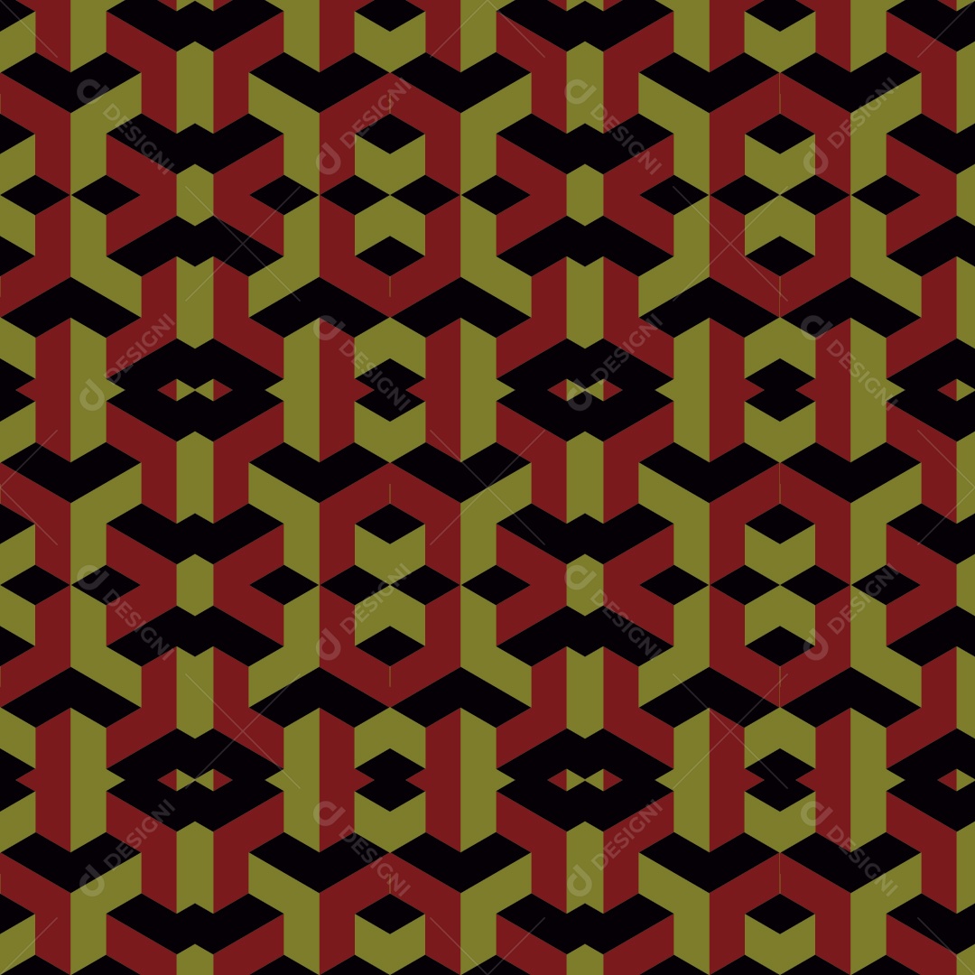 Padrão Geométrica Vetor EPS