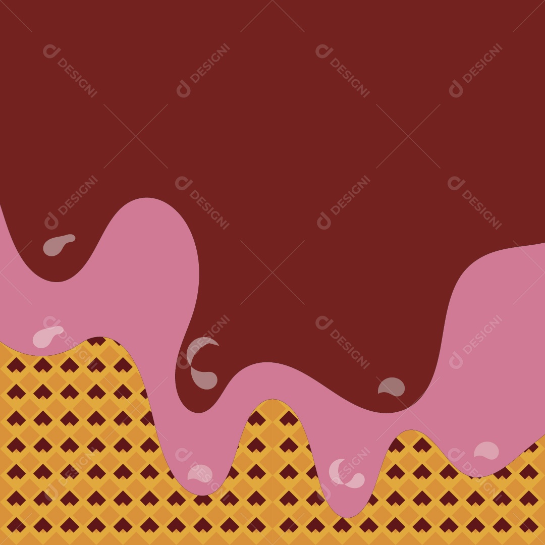 Padrão de Sorvete Vetor EPS