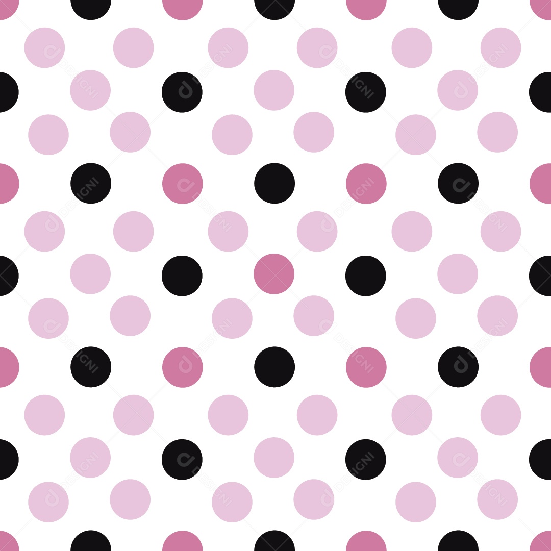 Padrão de Círculos Coloridos Vetor EPS