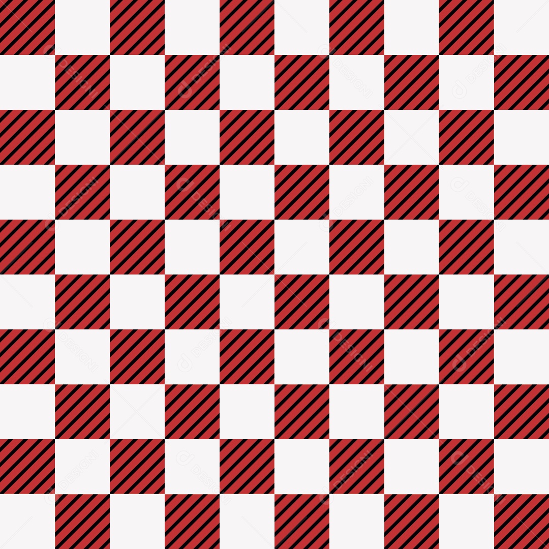 Padrão em Xadrez Vetor EPS