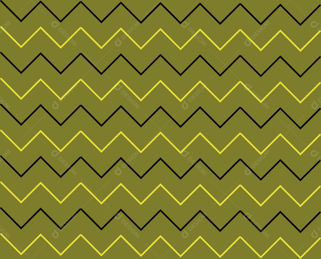 Padrão com Linhas em Zigue-zague Vetor EPS