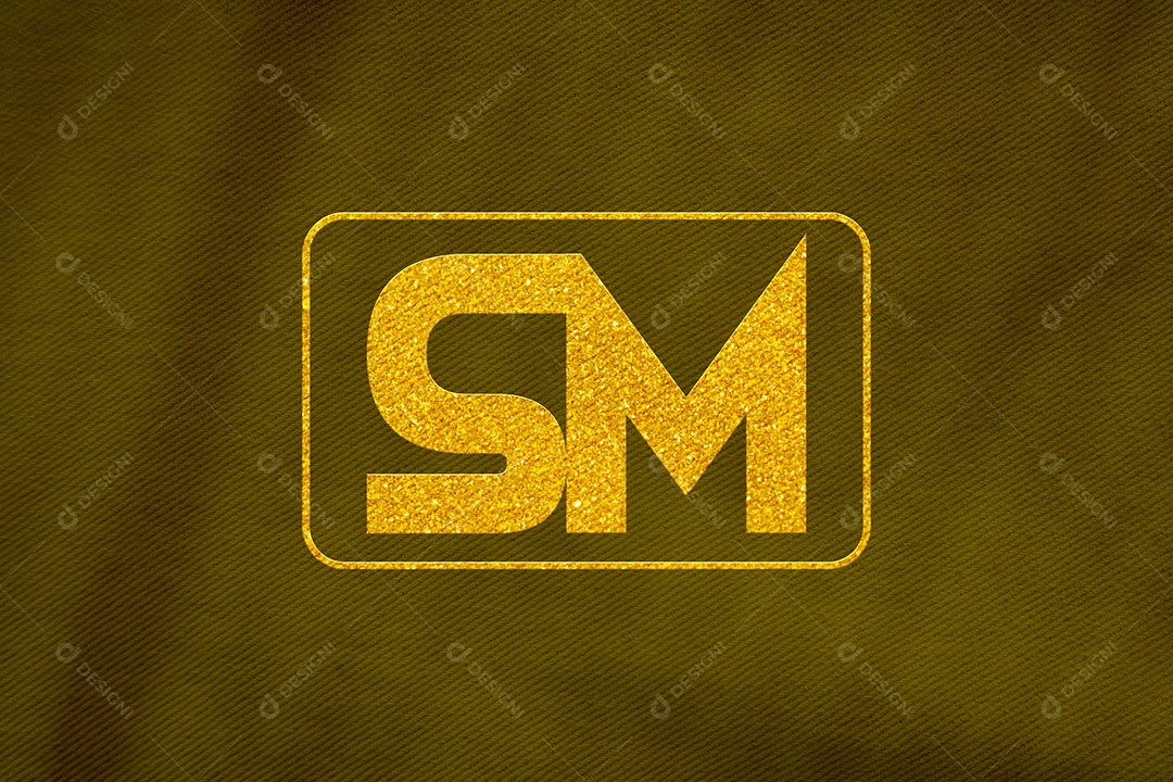 Modelo de Logo Mockup PSD Editável