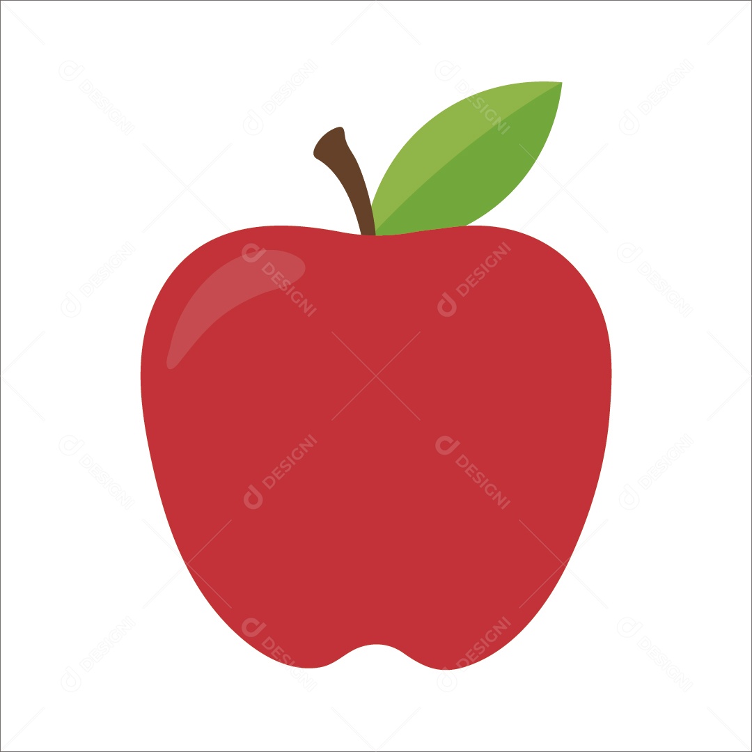 Maçã Ilustração Vetor EPS