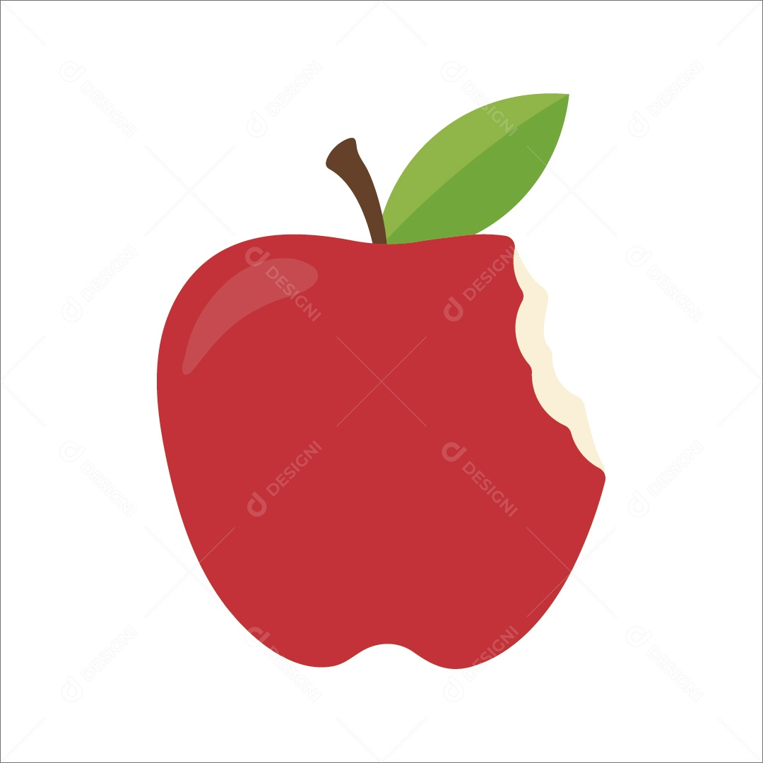 Maçã Ilustração Vetor EPS