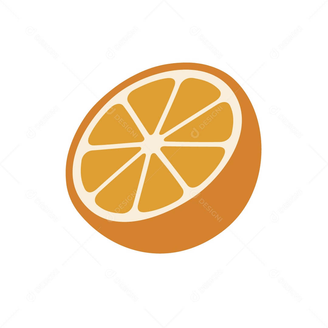 Banda de Laranja Ilustração Vetor EPS