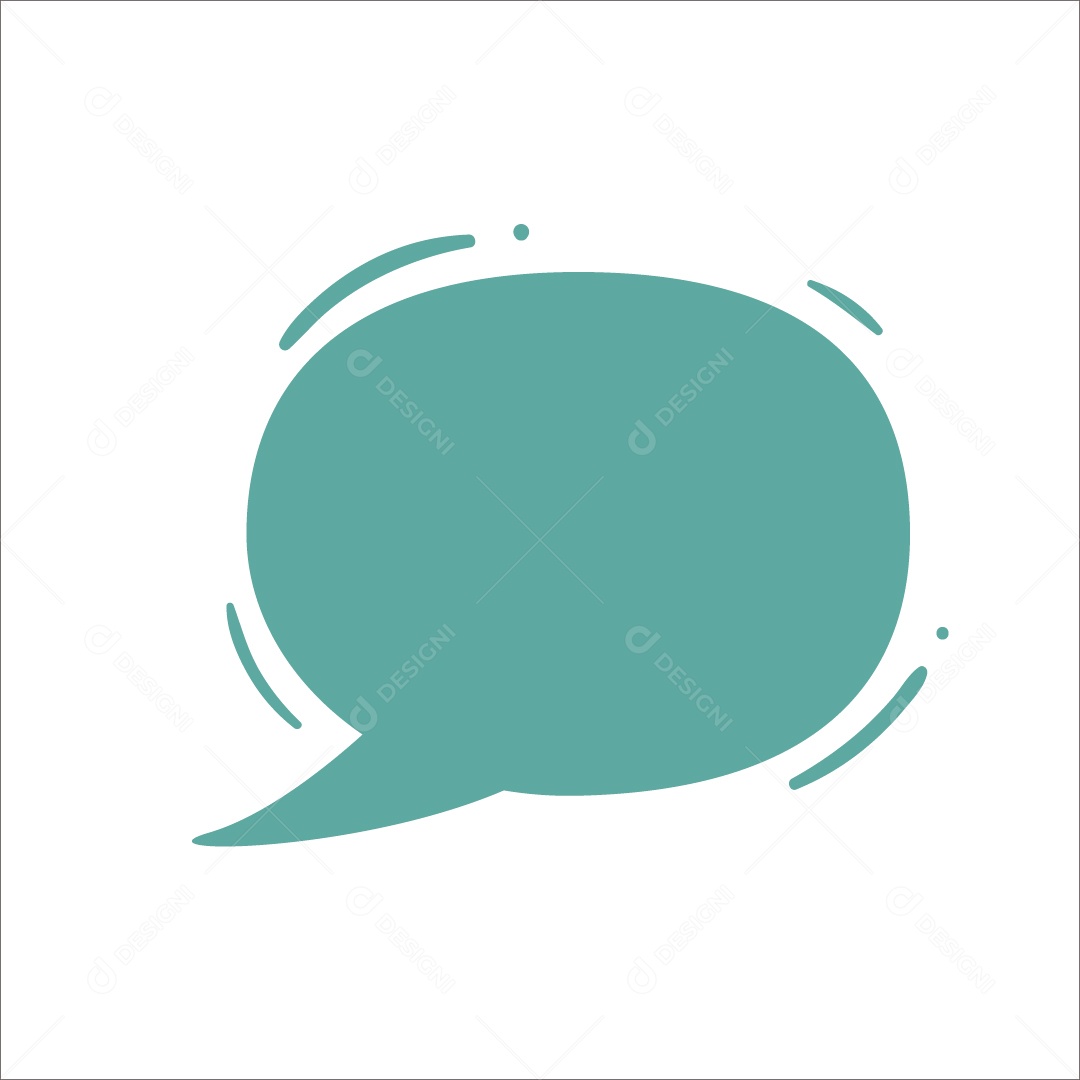 Caixa De Texto Verde Ilustração Vetor EPS