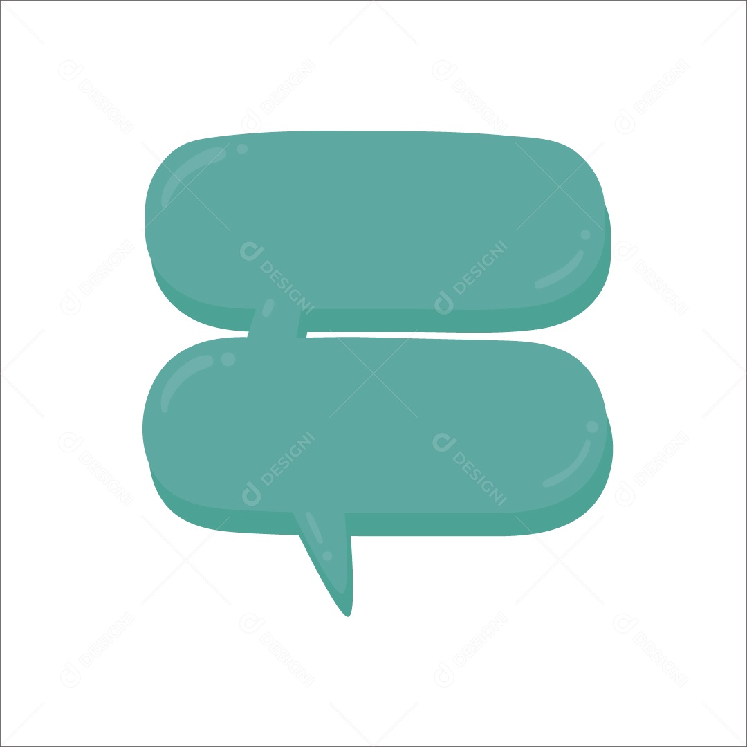 Caixa De Texto Verde Ilustração Vetor EPS