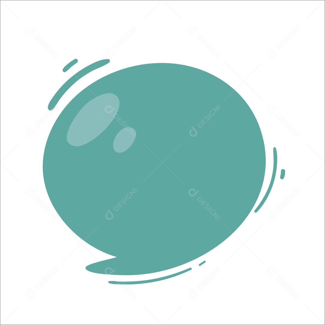 Caixa De Texto Verde Ilustração Vetor EPS