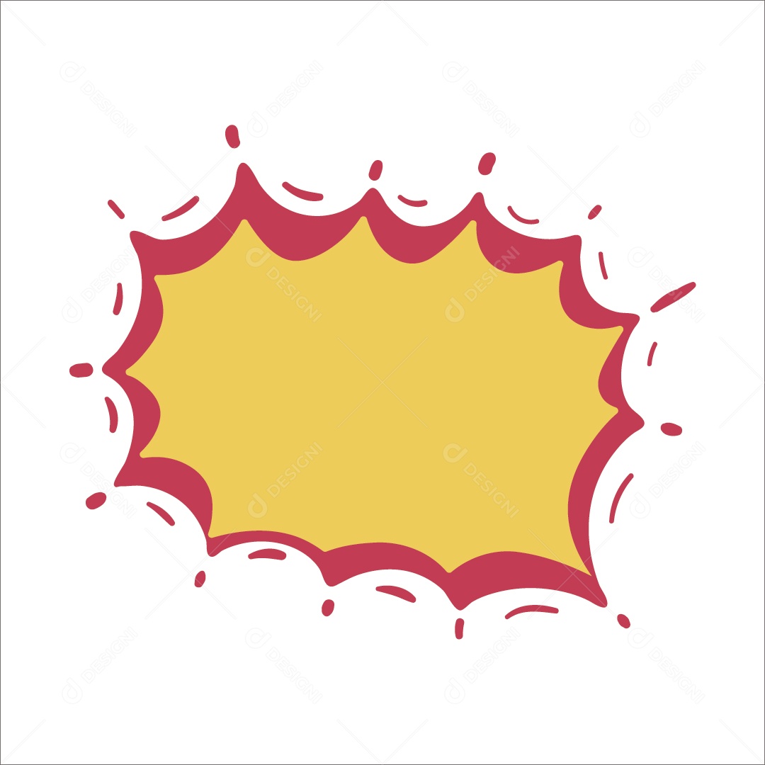 Caixa De Texto Colorido Ilustração Vetor EPS