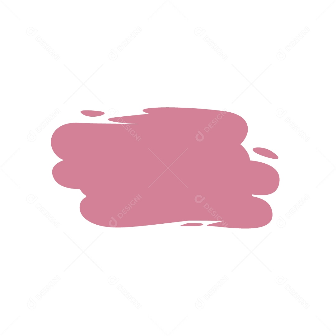 Forma de Tinta Desenhada à Mão Ilustração Vetor EPS