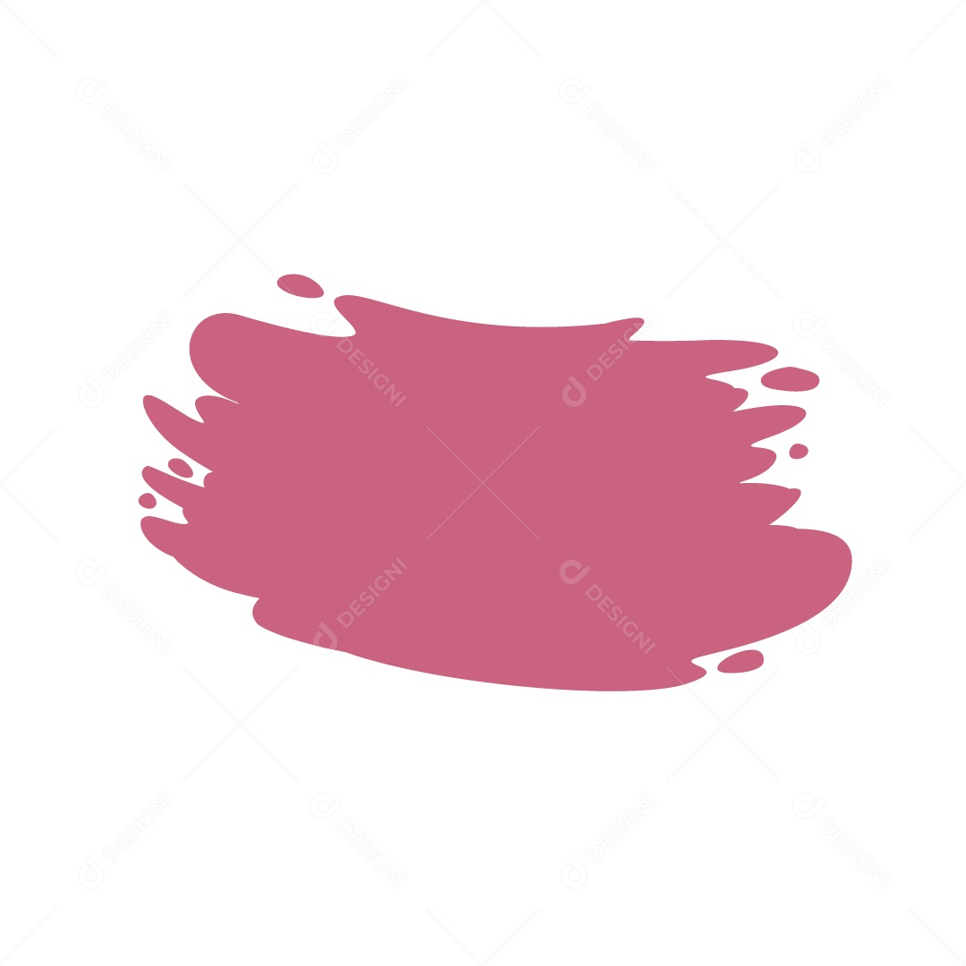 Forma de Tinta Desenhada à Mão Ilustração Vetor EPS