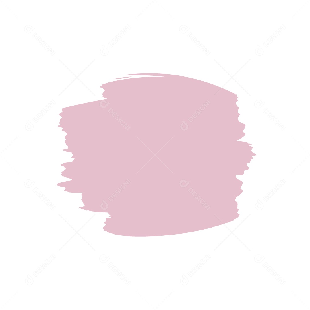 Forma de Círculo Tinta Desenhada à Mão Ilustração Vetor EPS