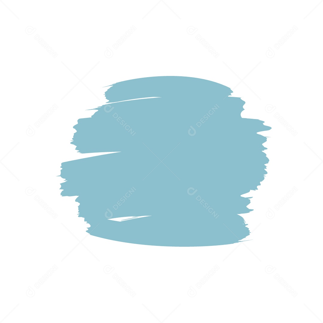 Forma de Círculo Tinta Desenhada à Mão Ilustração Vetor EPS