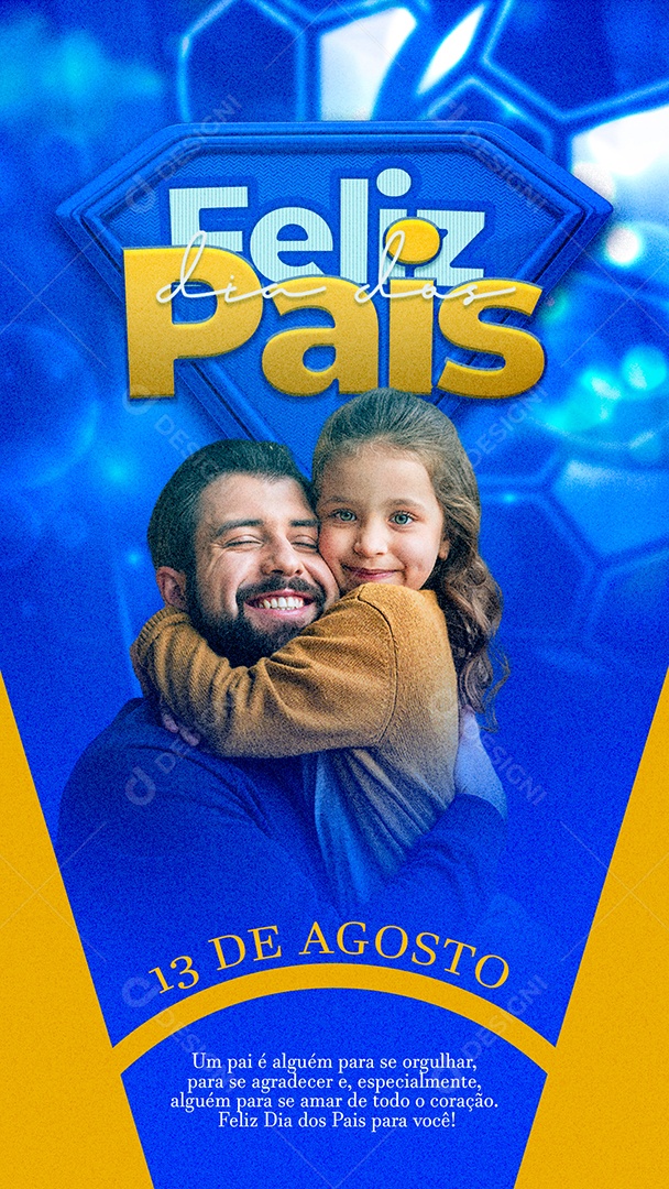 Story Dia Dos Pais Social Media PSD Editável