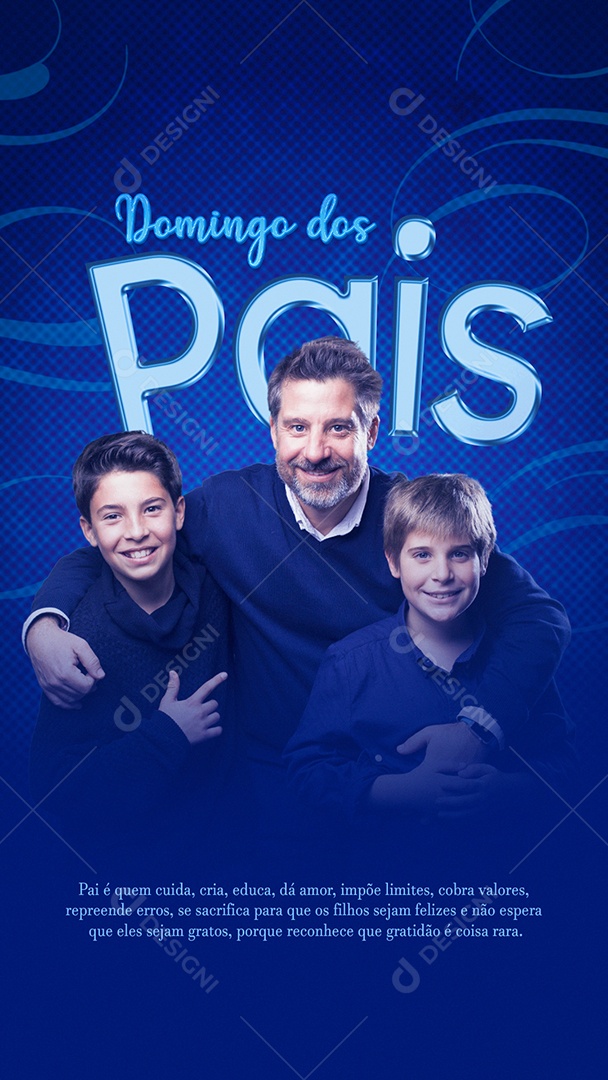 Story Dia Dos Pais Social Media PSD Editável