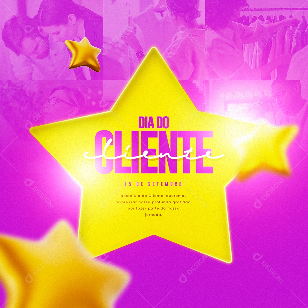 Dia Do Cliente 15 de Setembro Social Media PSD Editável