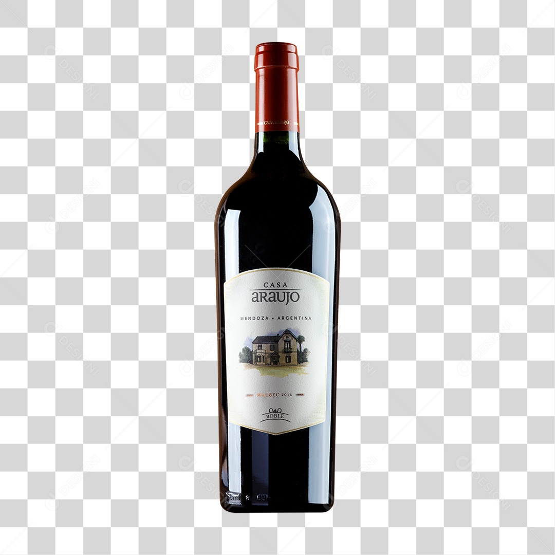 Garrafa de Vinho PNG Transparente