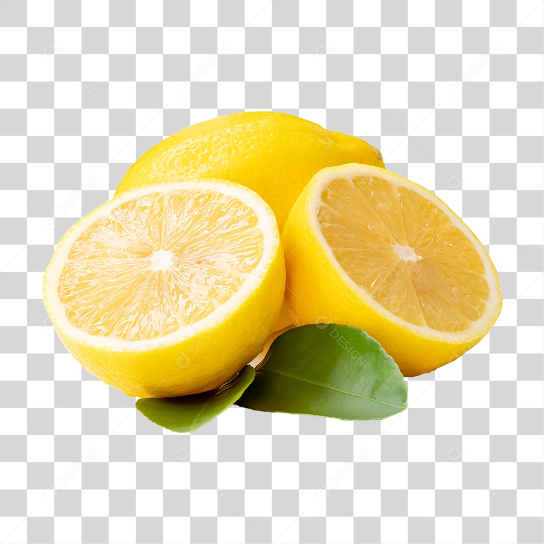 Pedaço de Limão PNG Transparente