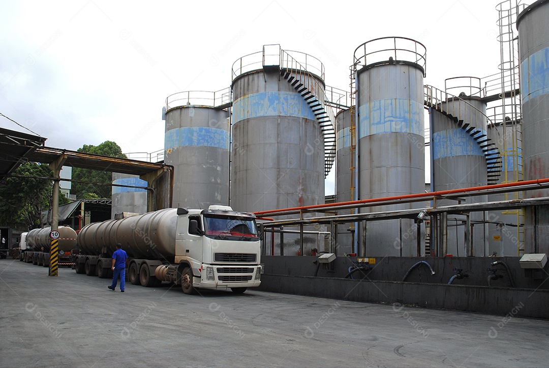 Tanques de água inoxidável para processos de produção