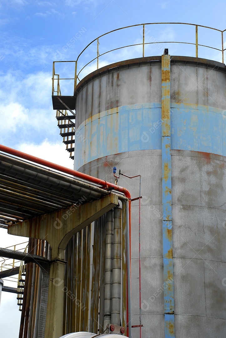 Tanques de água inoxidável para processos de produção