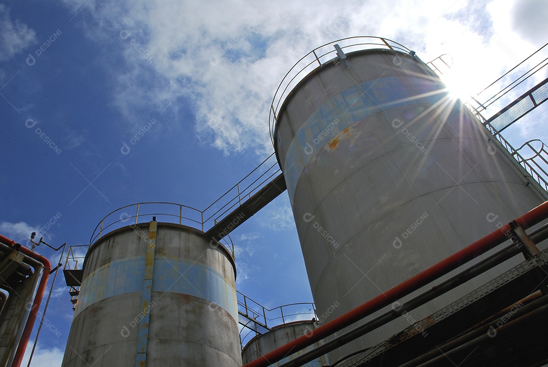 Tanques de água inoxidável para processos de produção