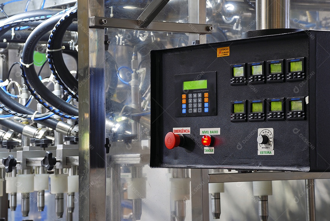 Disjuuntor de uma fábrica