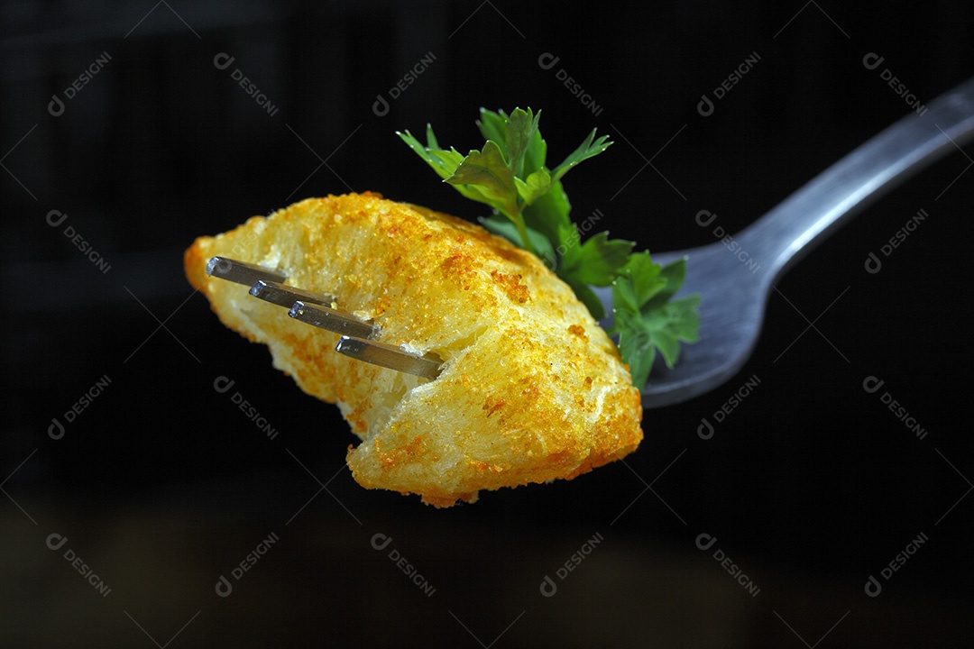 Deliciosa mandioca frita