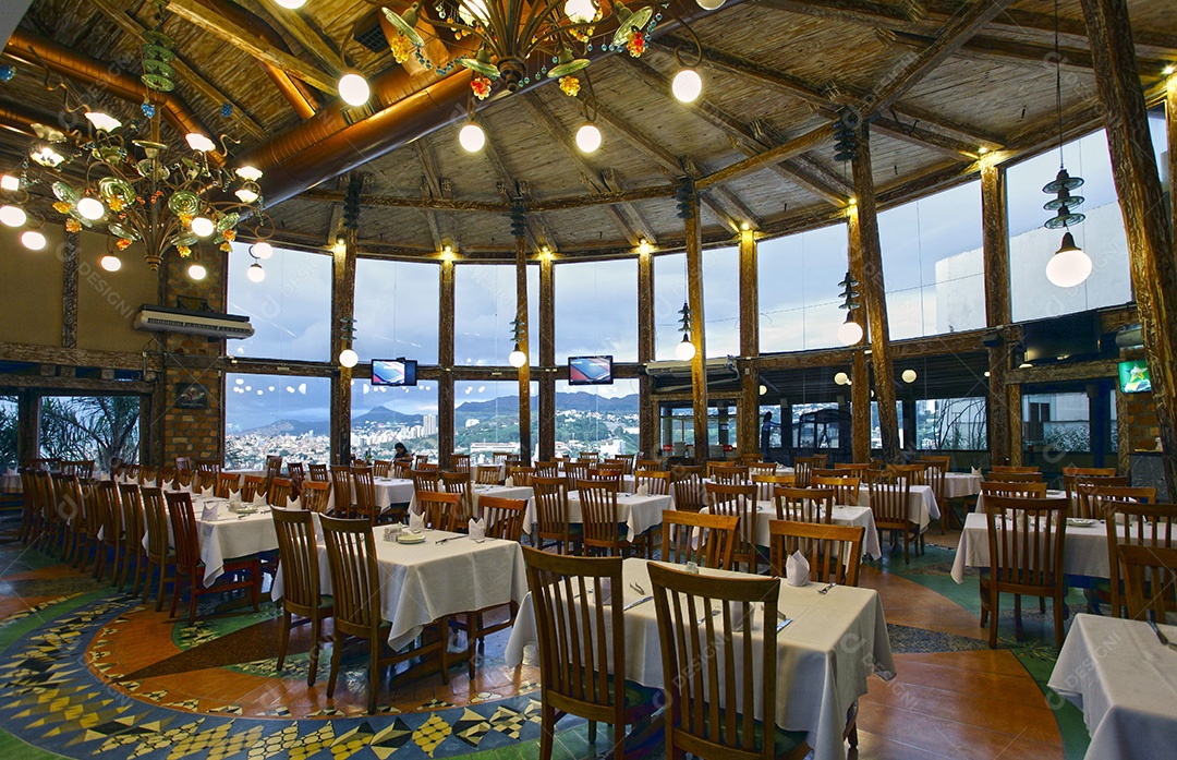 Restaurante minimalista e delicado