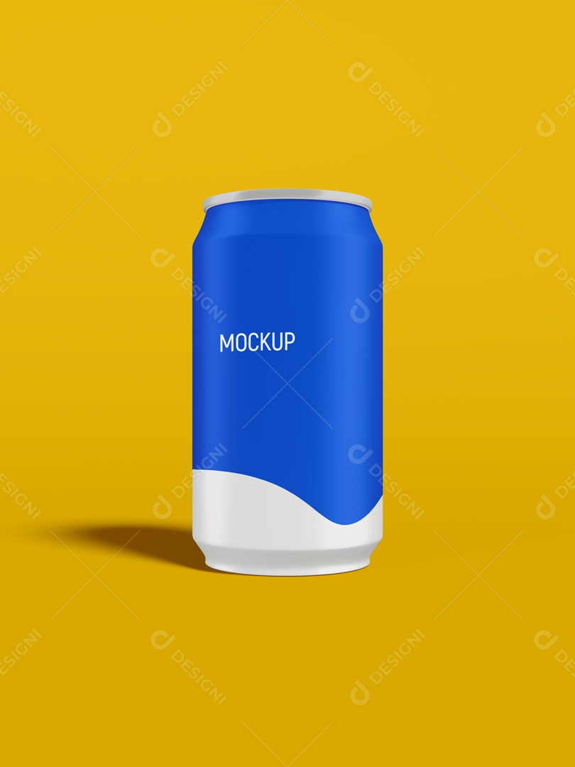 Mockup Lata Para Composição PSD