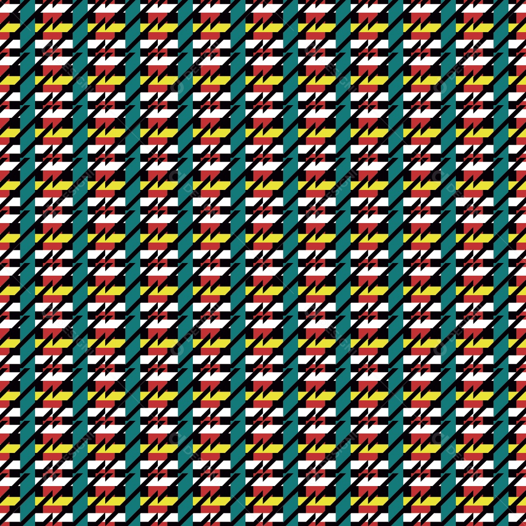 Padrão Geométrico Vetor EPS