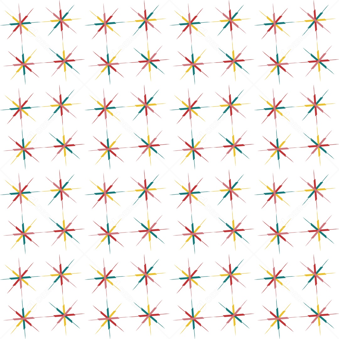 Padrão de Estrelas Vetor EPS