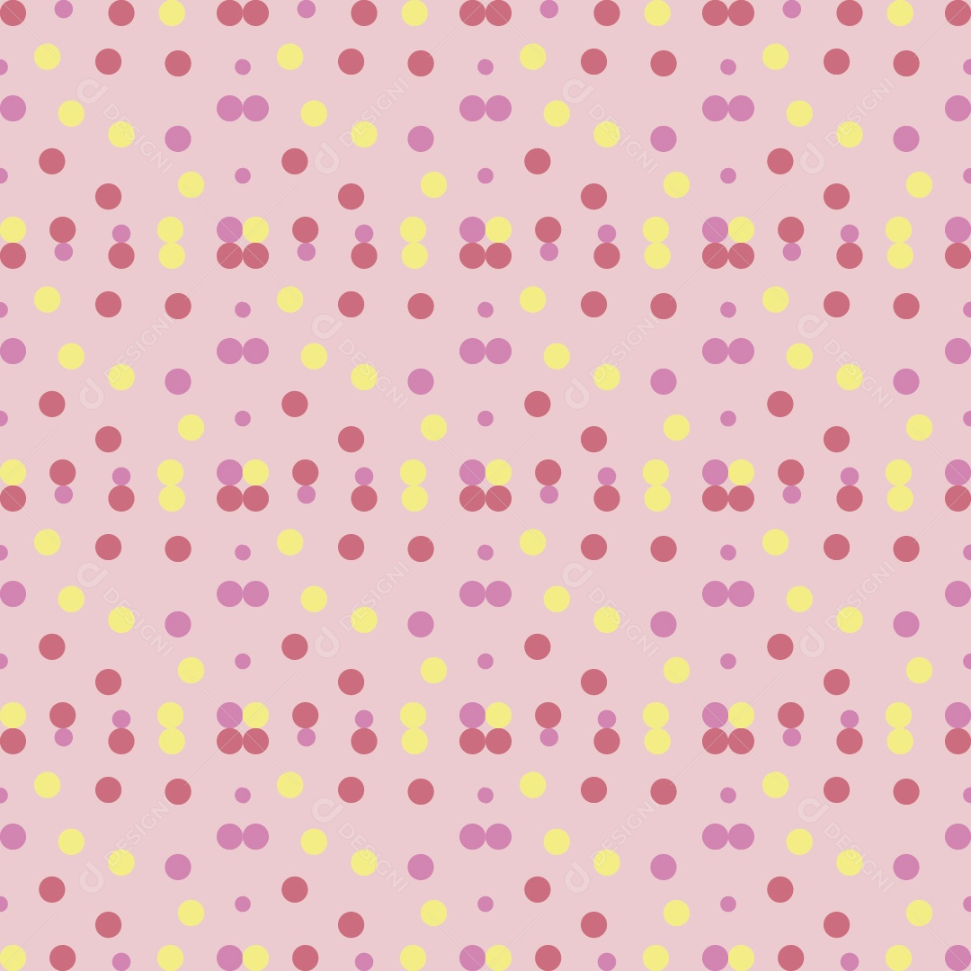 Padrão de Círculos Vetor EPS