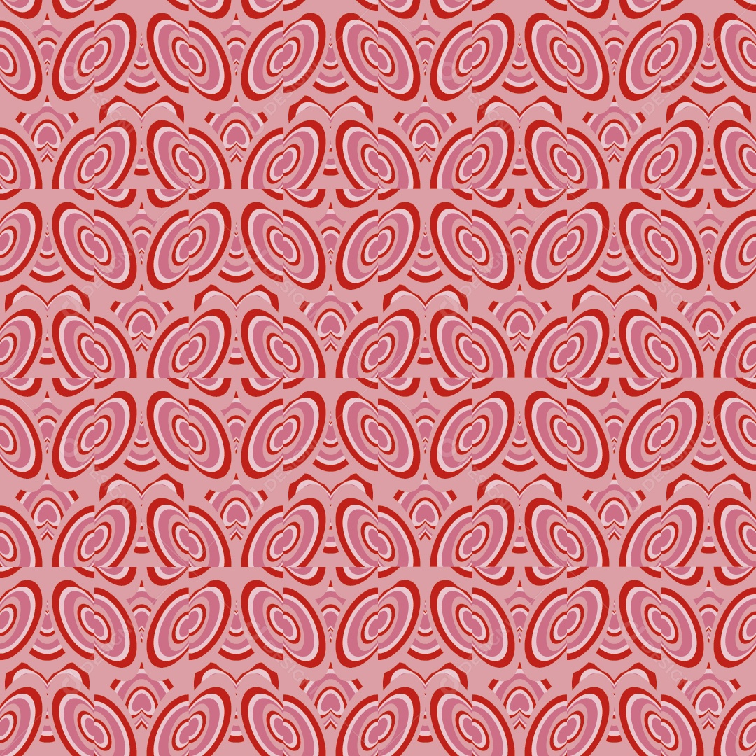 Padrão de Corações Vetor EPS