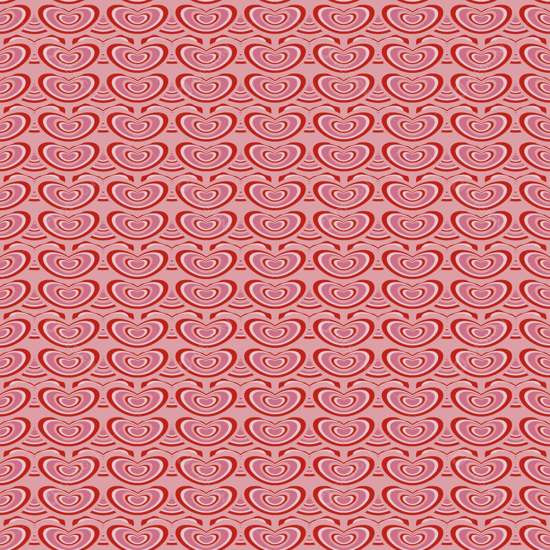 Padrão de Corações Vetor EPS
