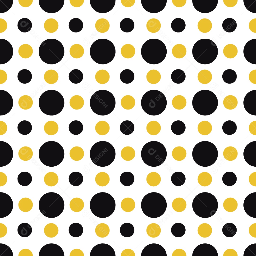 Padrão de Círculos Vetor EPS