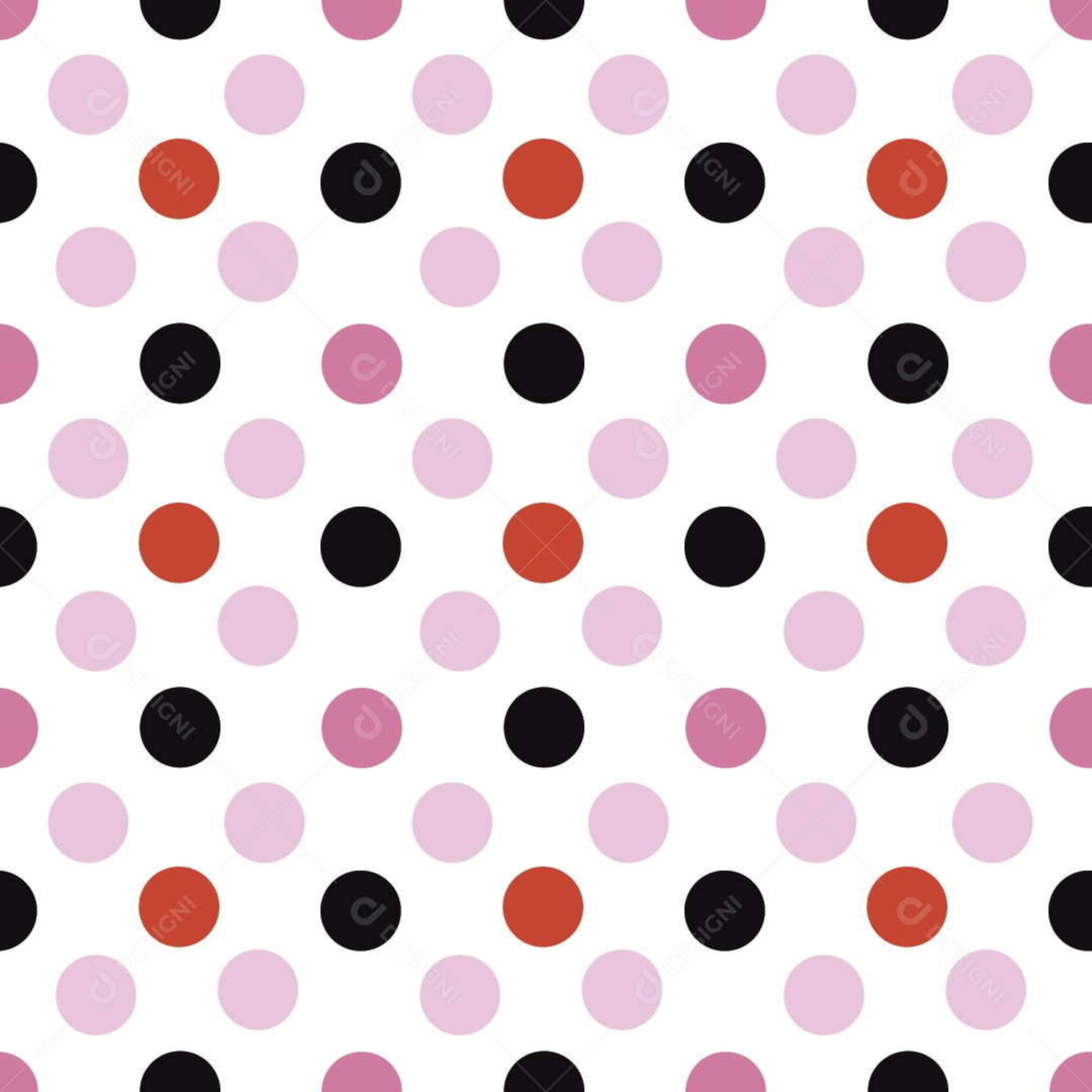 Padrão de Círculos Vetor EPS