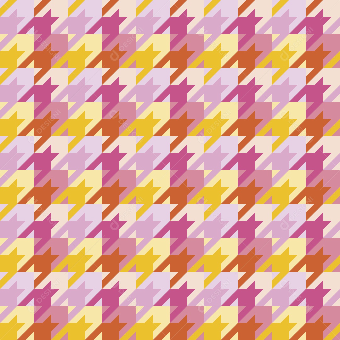 Padrão de Houndstooth Vetor EPS