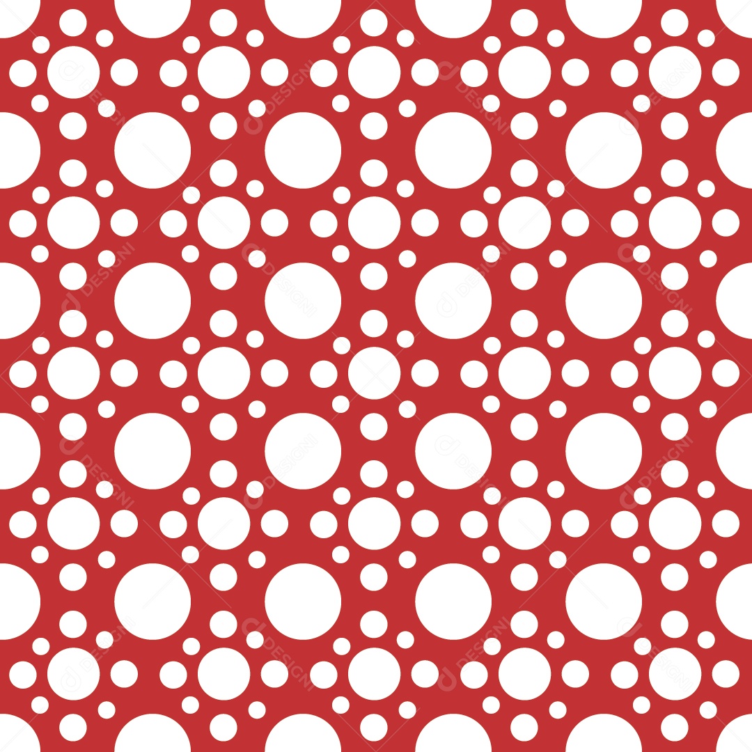 Padrão de Círculos Vetor EPS