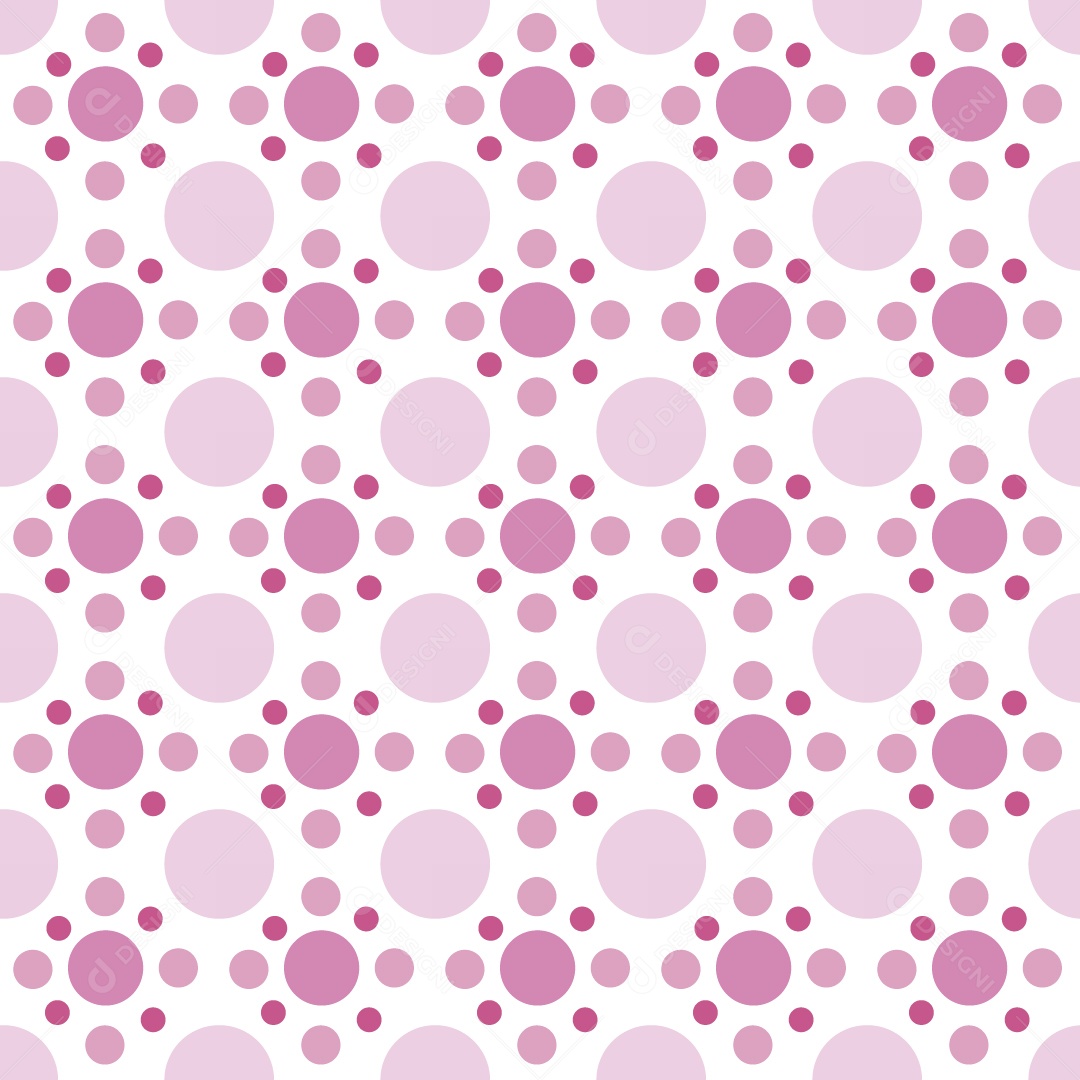 Padrão de Círculos Vetor EPS