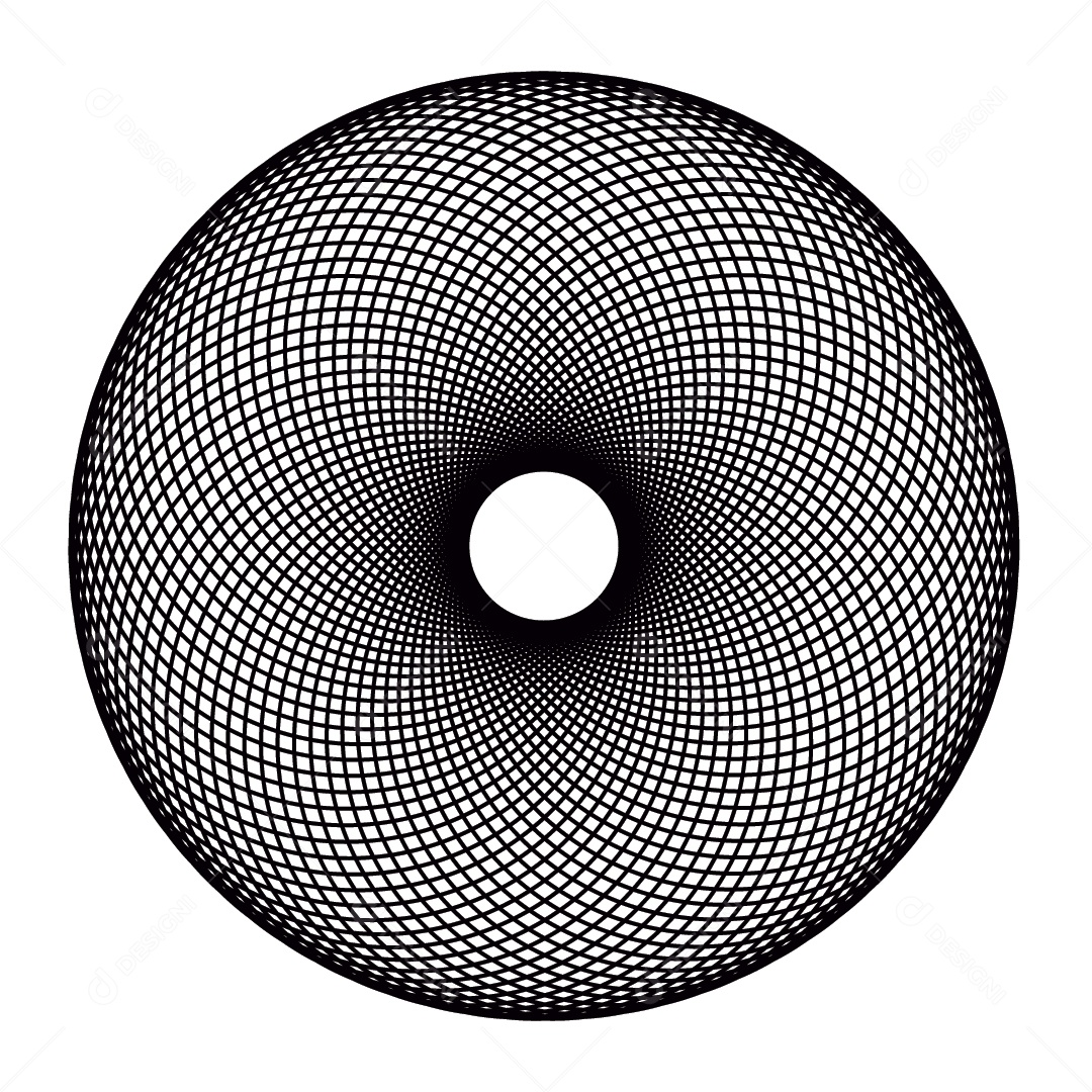 Padrão de Mandala Vetor EPS