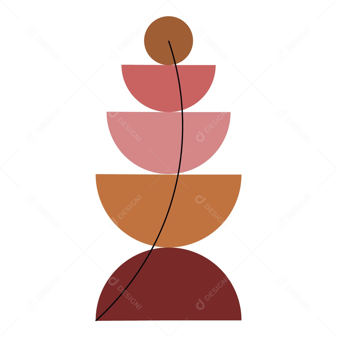 Formas Abstratas Vetor EPS