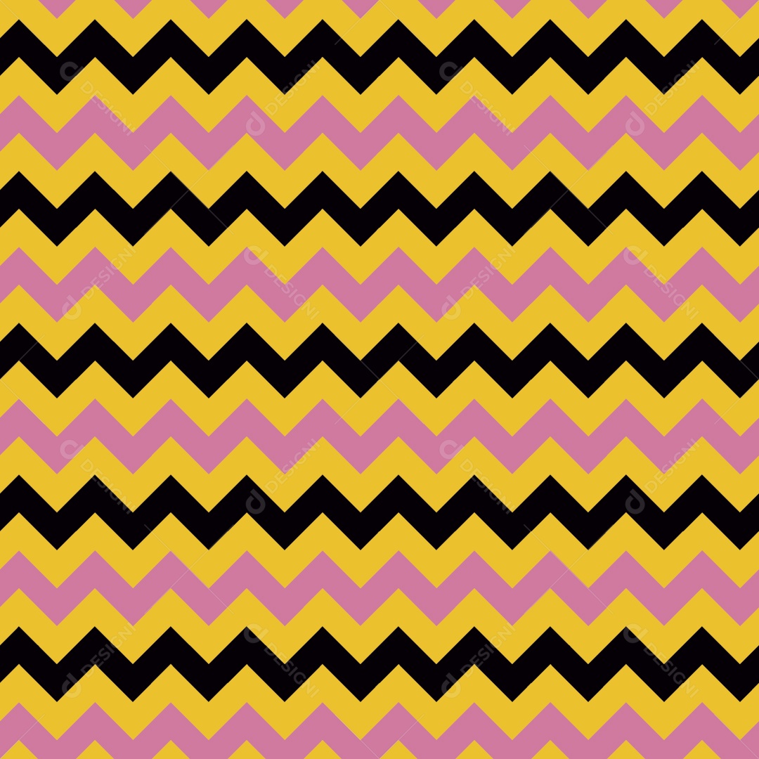 Padrão em Zigue-zague Vetor EPS