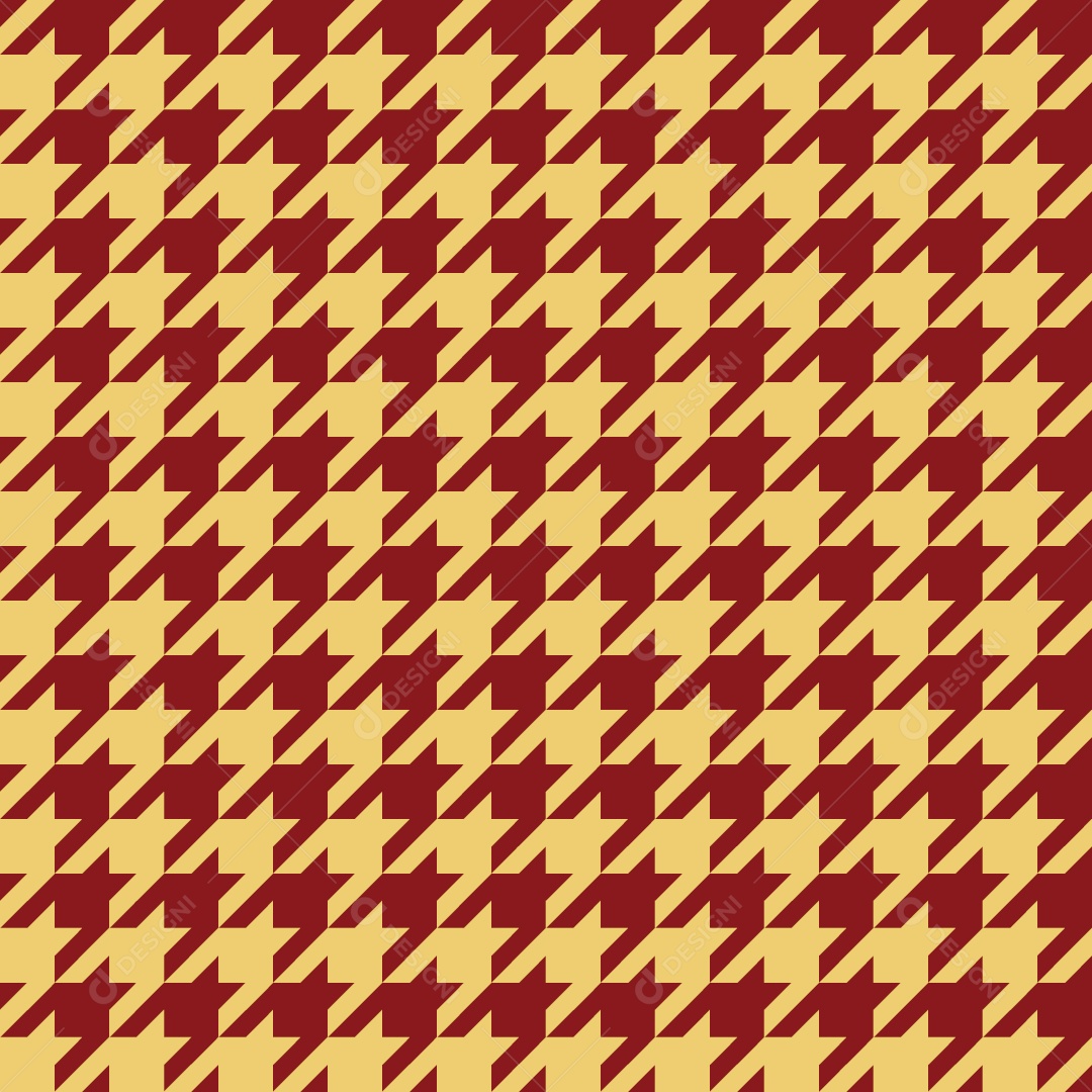 Padrão Houndstooth Vetor EPS