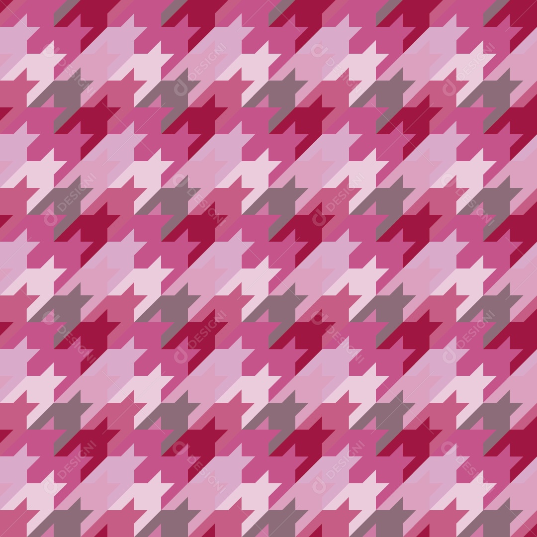 Padrão de Houndstooth Vetor EPS