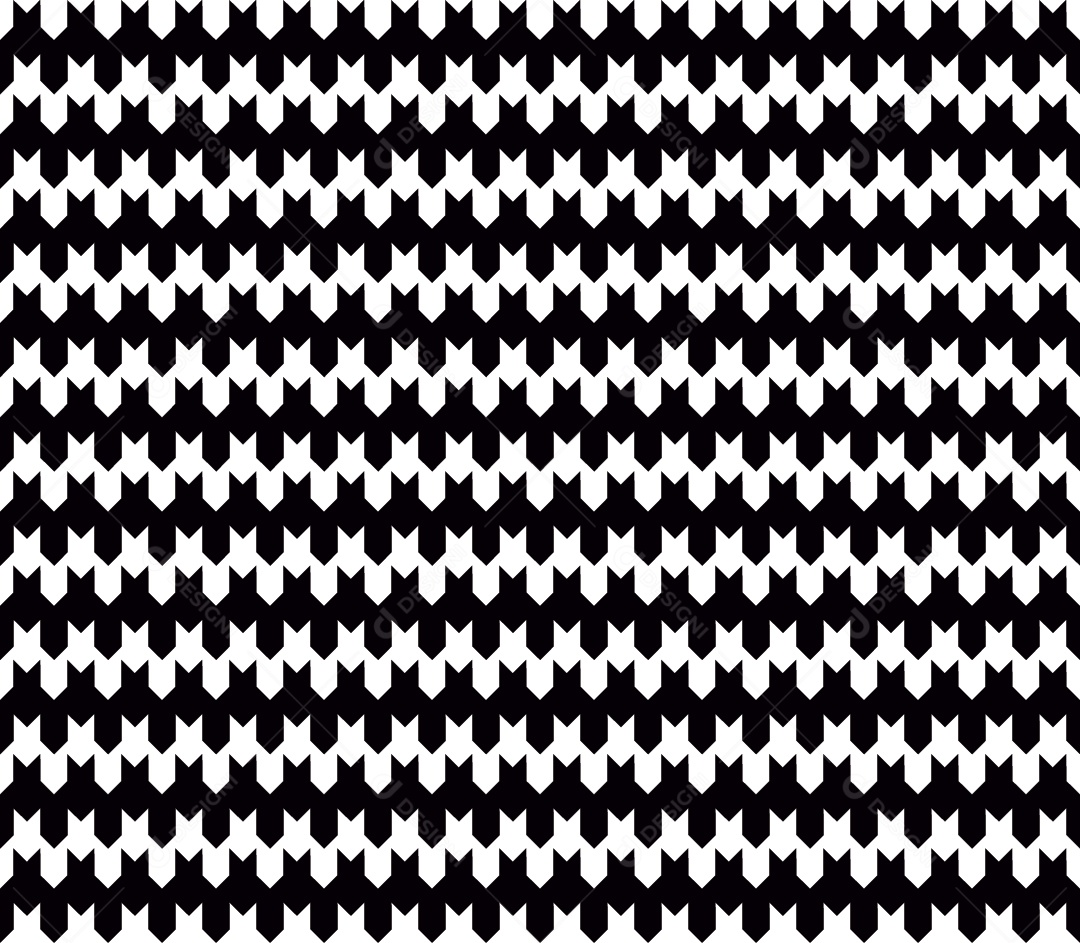 Padrão Houndstooth Vetor EPS