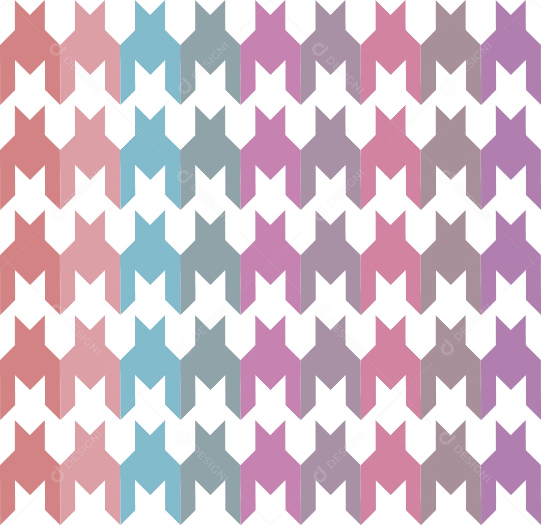 Padrão Houndstooth Vetor EPS