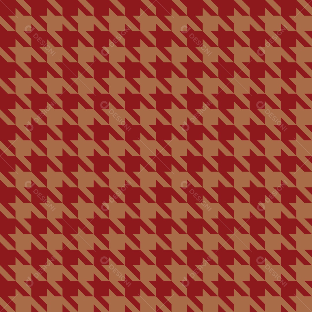 Padrão Houndstooth Vetor EPS